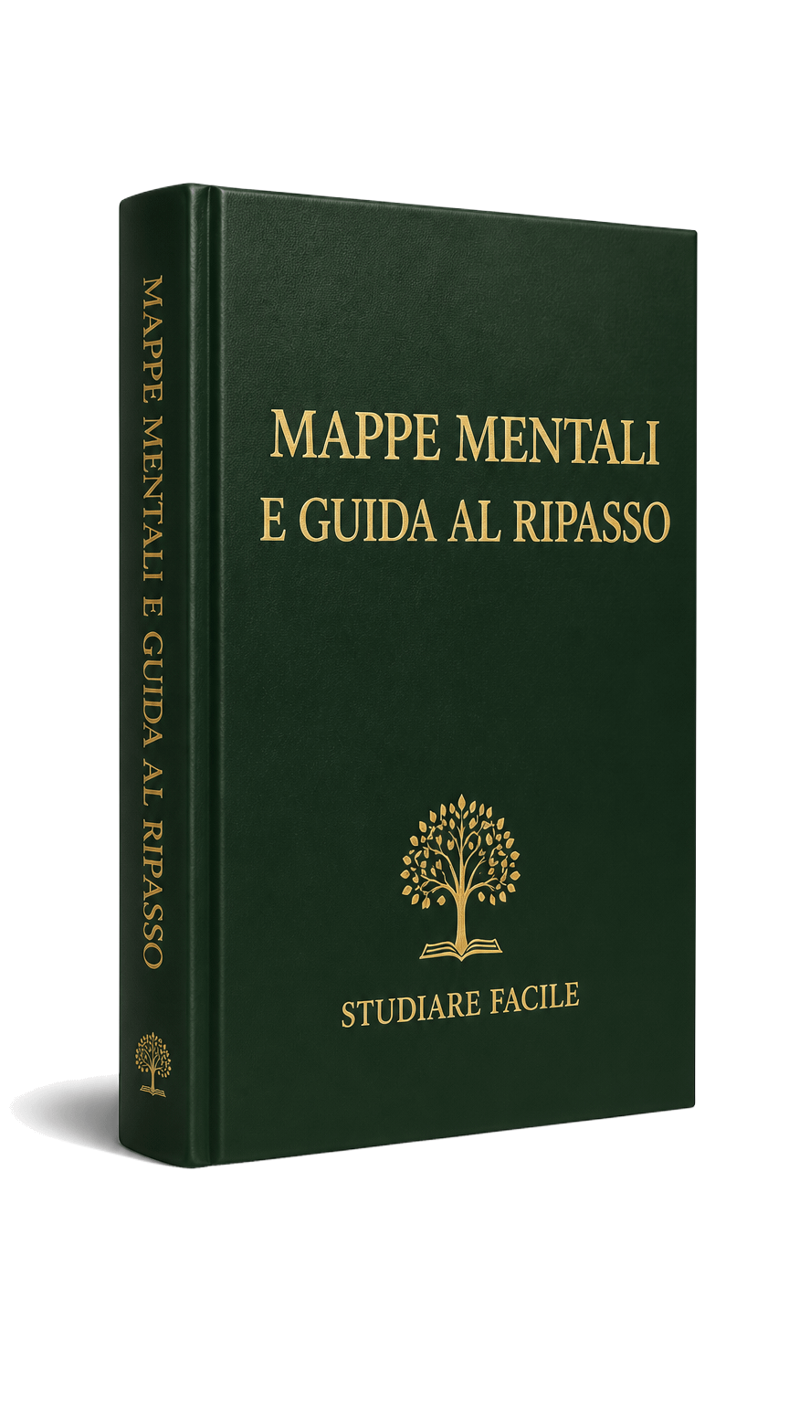 Copertina Mappe Mentali e Guida al Ripasso