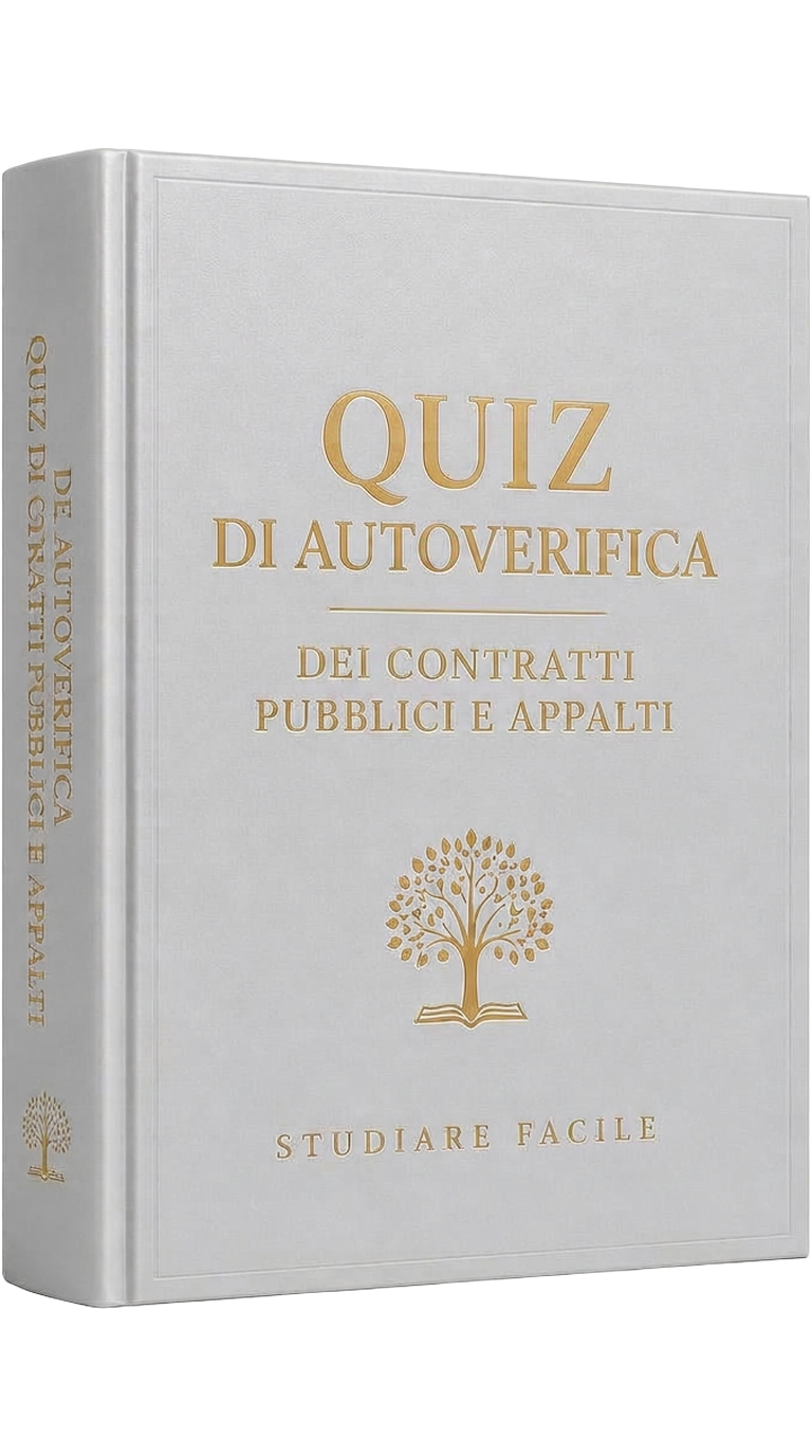 Copertina Quiz di Autoverifica di Contratti Pubblici e Appalti