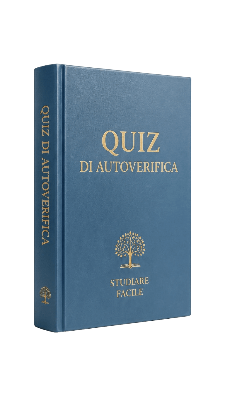 Copertina Quiz di Autoverifica di Diritto Amministrativo
